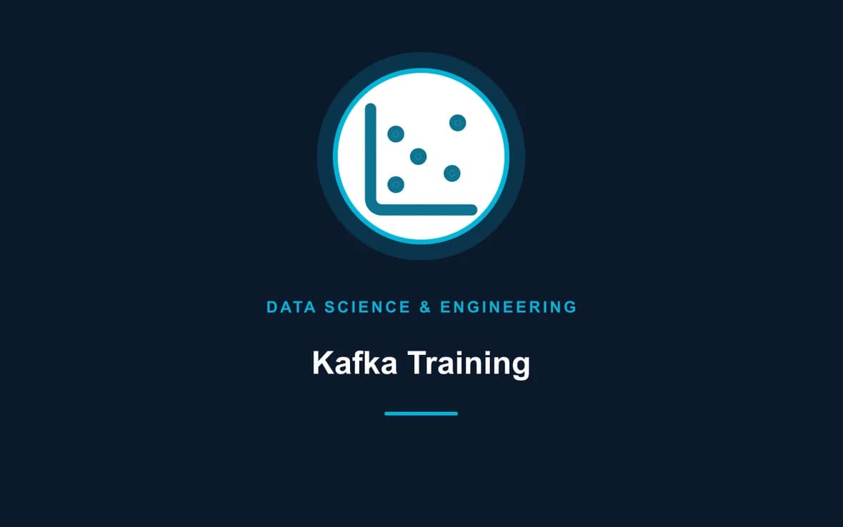 Kafka Training — Big Data Analytics, Data Science and Data Engineering training course