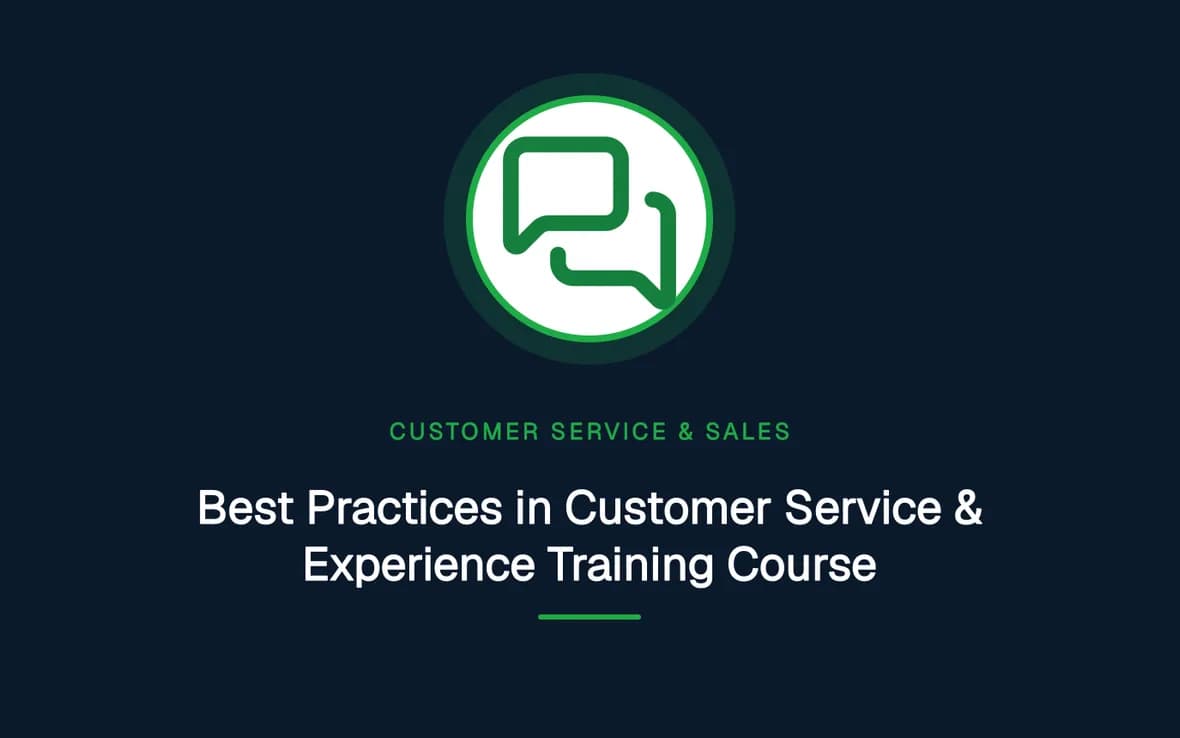 Best Practices in Customer Service & Experience Training Course — Customer Service, Sales and Marketing training course