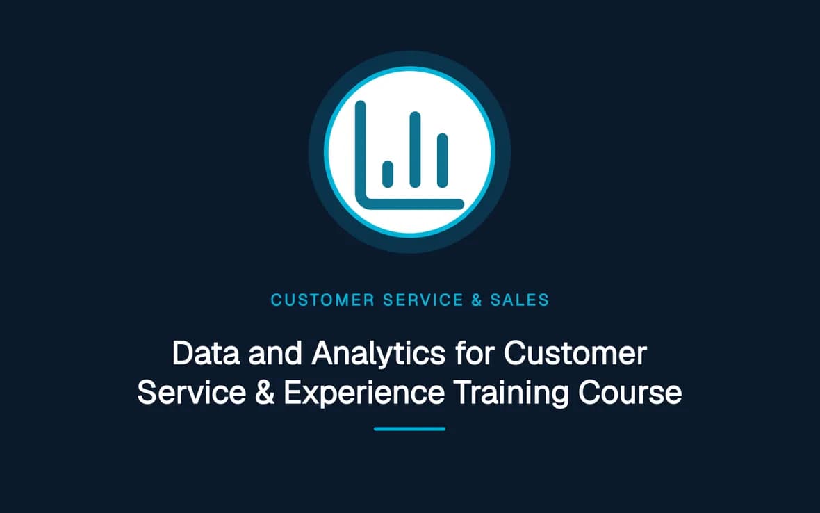 Data and Analytics for Customer Service & Experience Training Course — Customer Service, Sales and Marketing training course