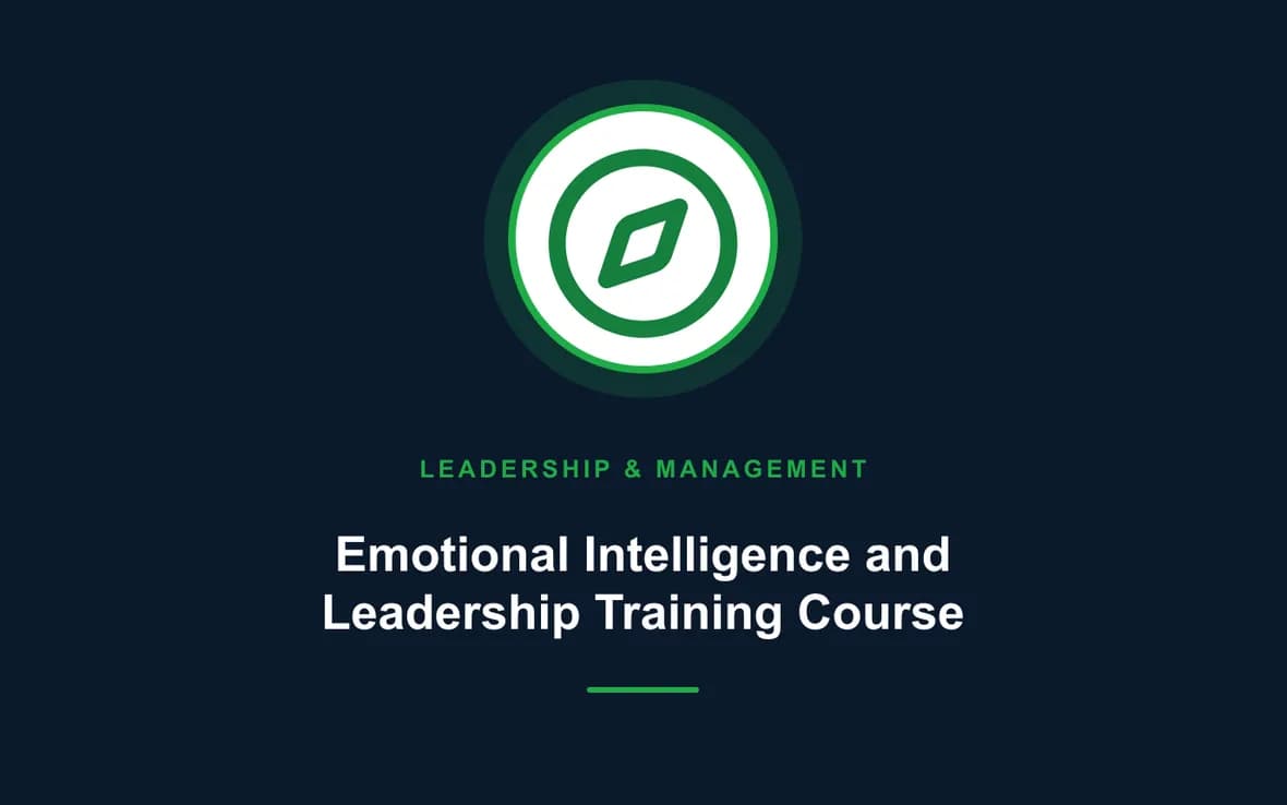 Emotional Intelligence and Leadership Training Course — Leadership and Management Skills training course