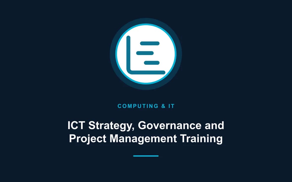 ICT Strategy, Governance and Project Management Training — Computing and Information Technology training course