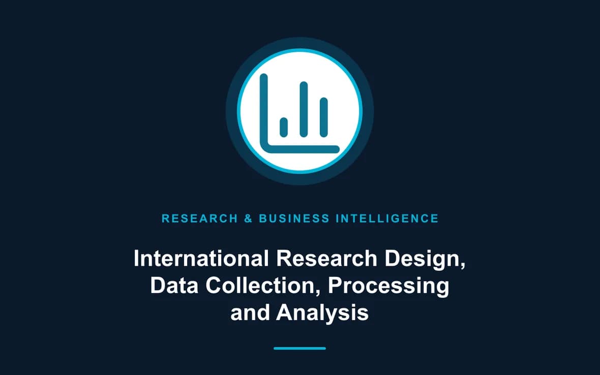 International Research Design, Data Collection, Processing and Analysis — Research, Data Management and Business Intelligence training course