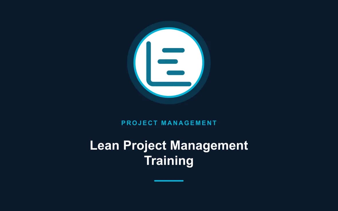Lean Project Management Training — Program and Project Management training course