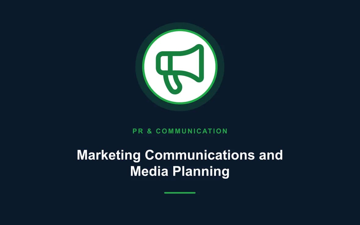 Marketing Communications and Media Planning — PR, Communication and Languages training course