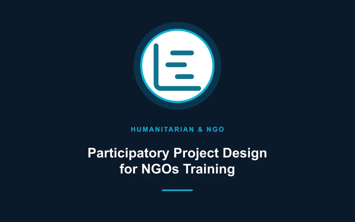 Participatory Project Design for NGOs Training — Humanitarian and NGOs Management training course