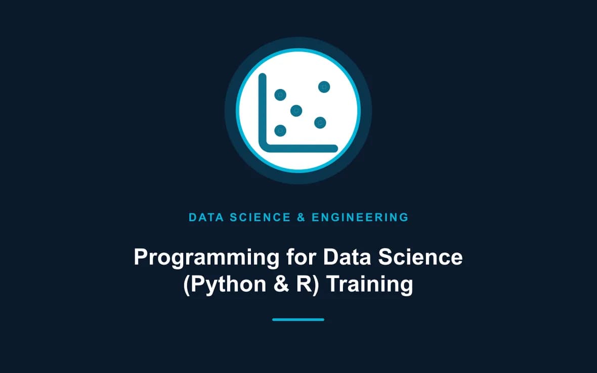 Programming for Data Science (Python & R) Training — Big Data Analytics, Data Science and Data Engineering training course