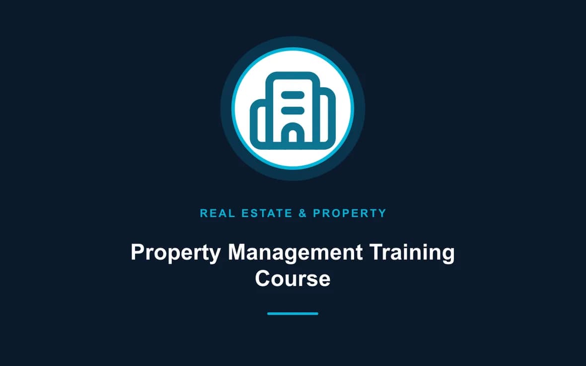 Property Management Training Course — Real Estate Investment and Property Management training course