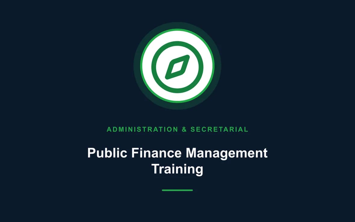 Public Finance Management Training — Administration and Secretarial Management training course