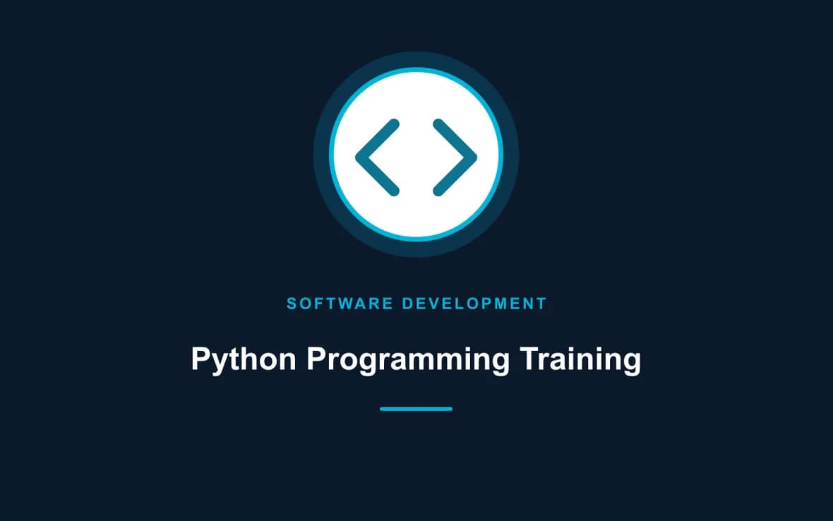 Python Programming Training — Software Development and Programming training course