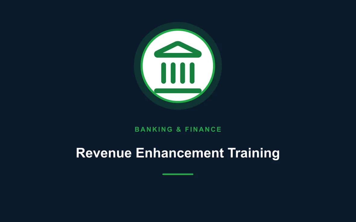 Revenue Enhancement Training — Banking, Accounting and Financial Management training course