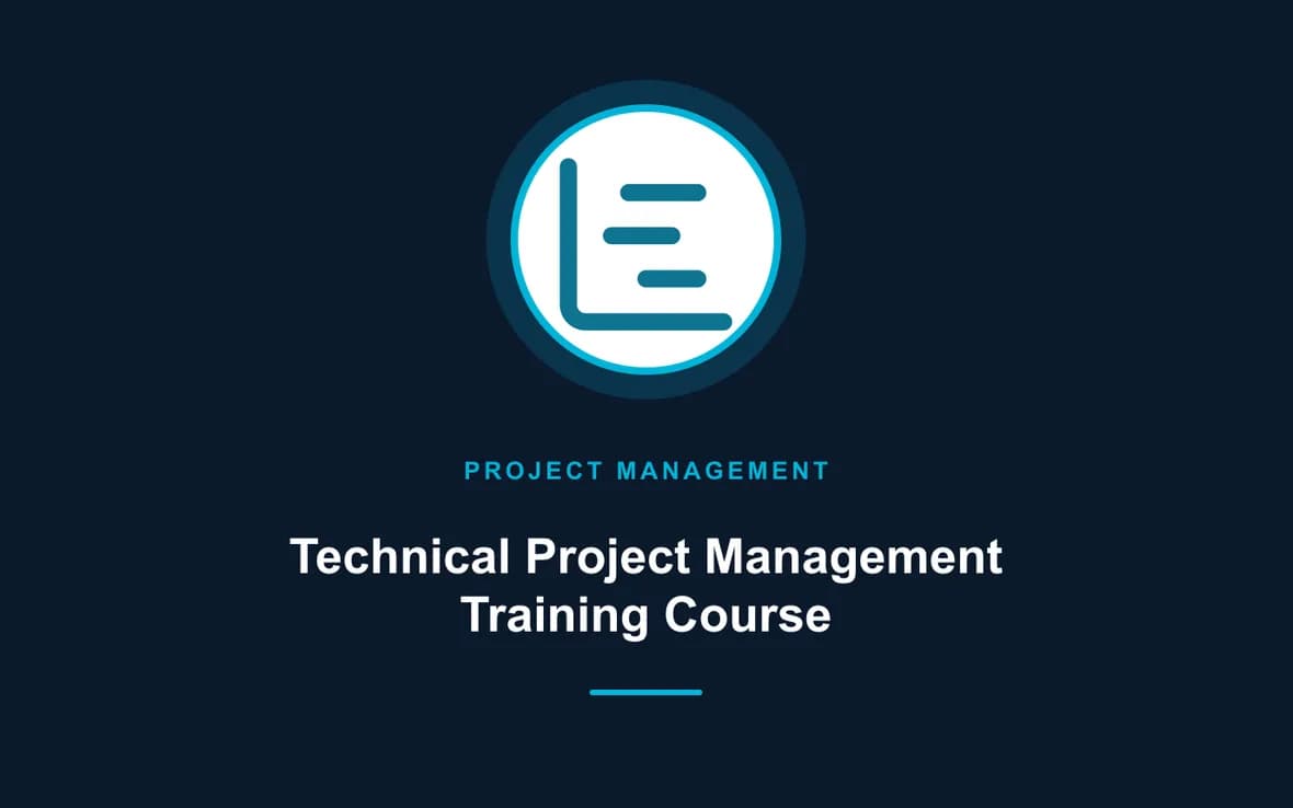 Technical Project Management Training Course — Program and Project Management training course