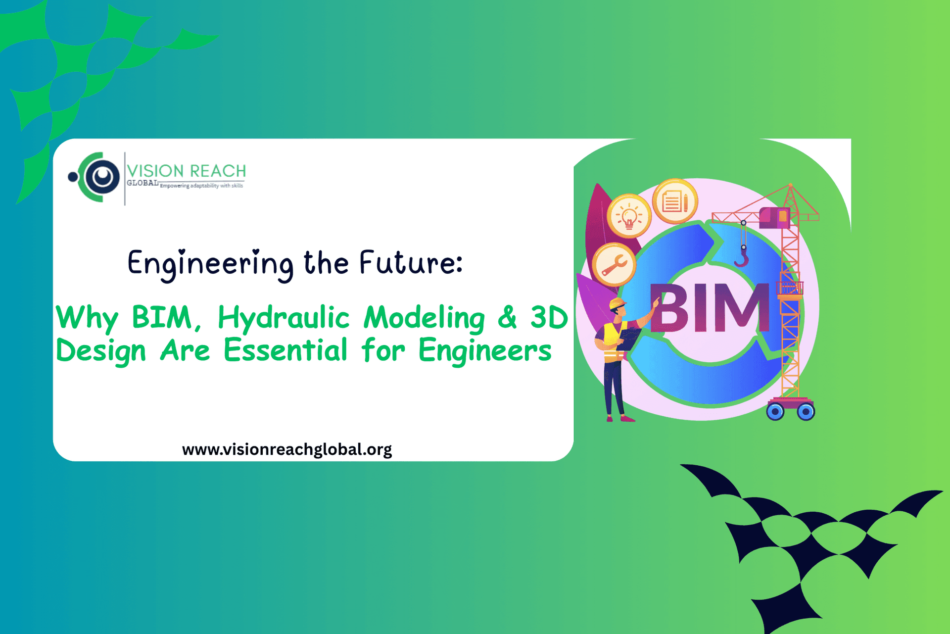 Why BIM, Hydraulic Modeling & 3D Design Are Essential for Engineers