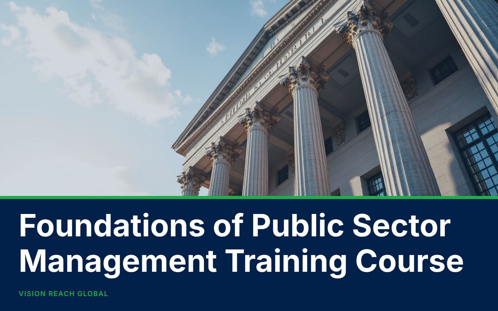 Foundations of Public Sector Management Training Course