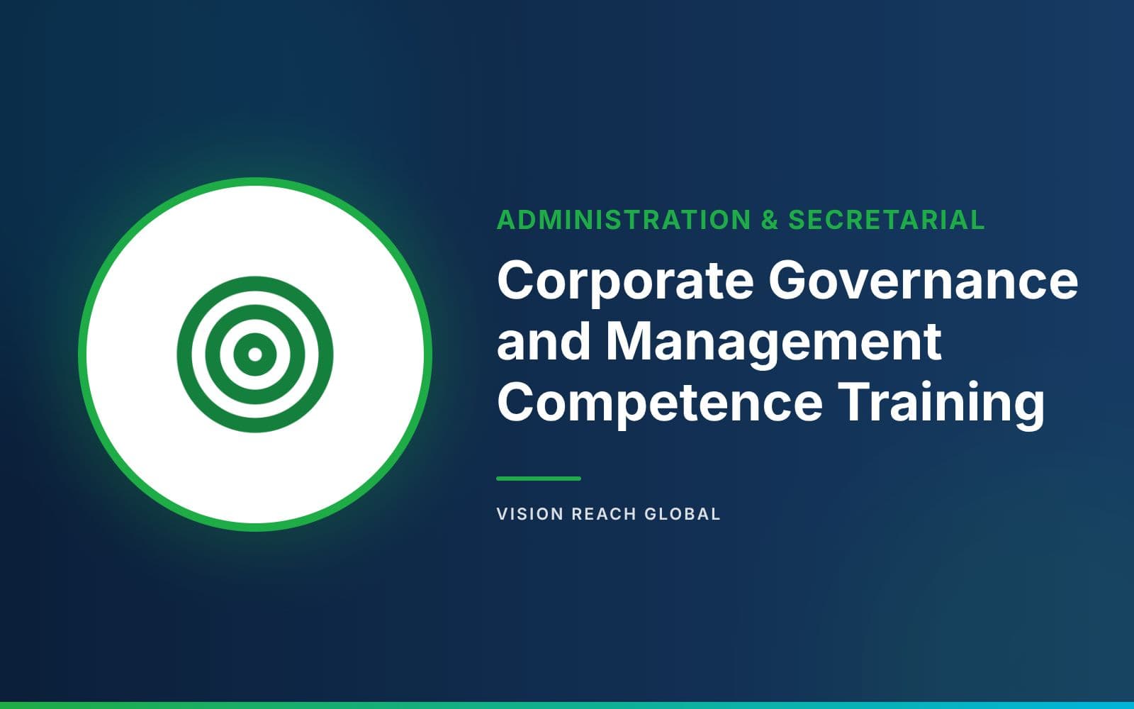 Corporate Governance and Management Competence Training Corporate Governance and Management Competence Training — course banner