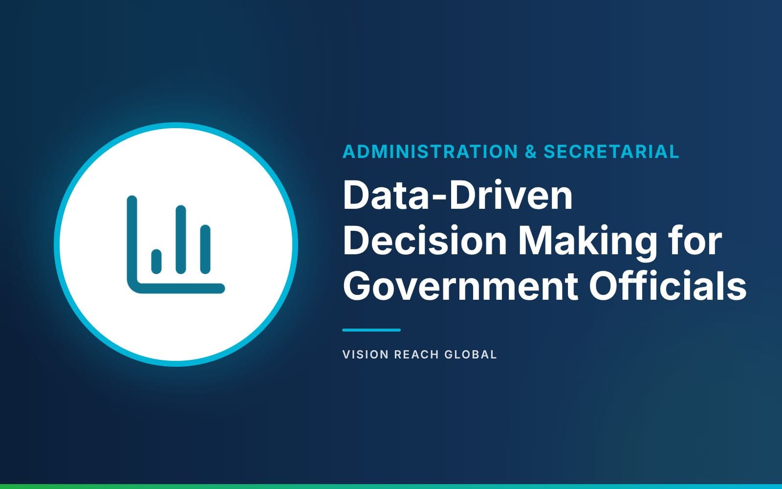Data-Driven Decision Making for Government Officials Data-Driven Decision Making for Government Officials — course banner