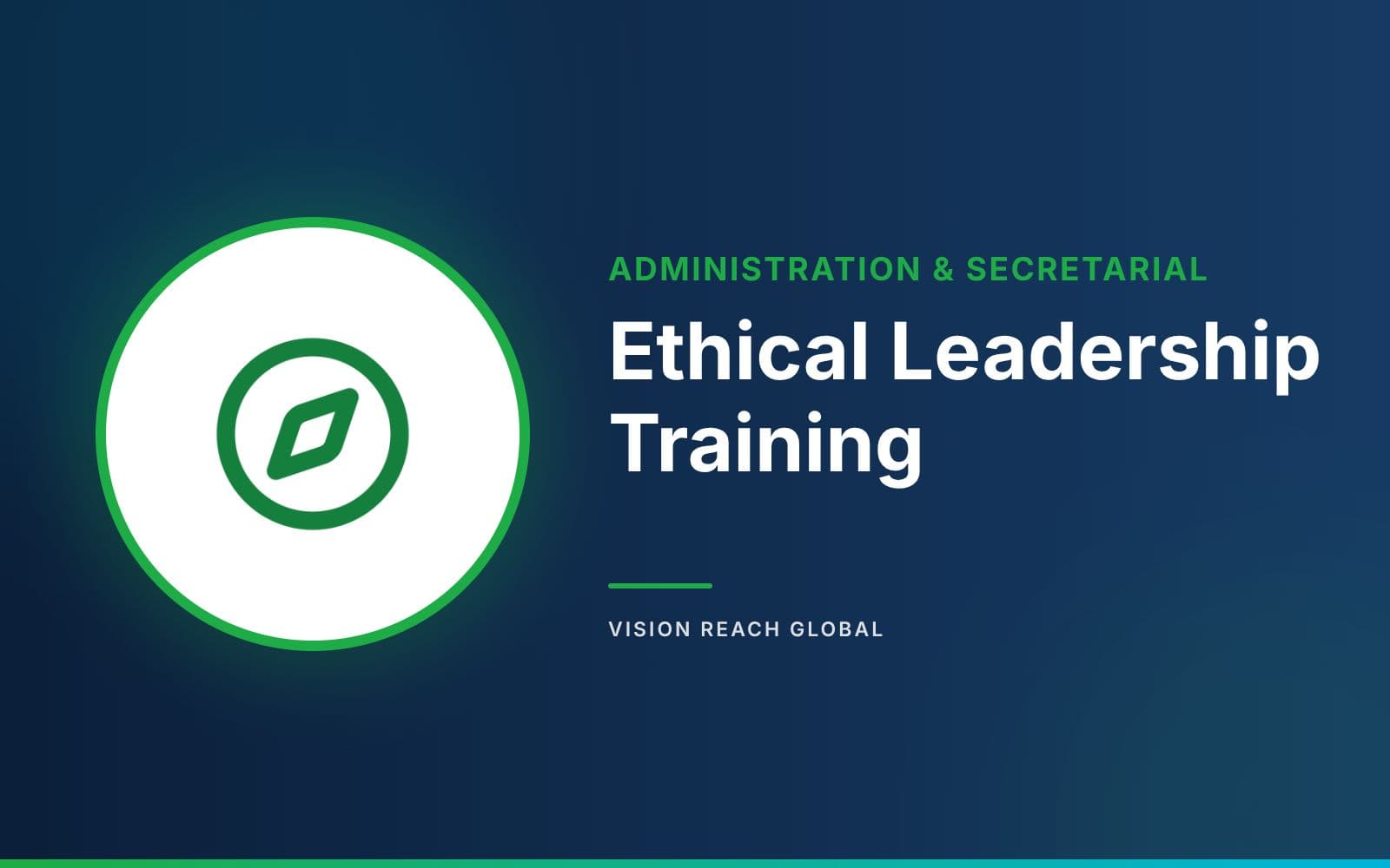 Ethical Leadership Training Ethical Leadership Training — course banner