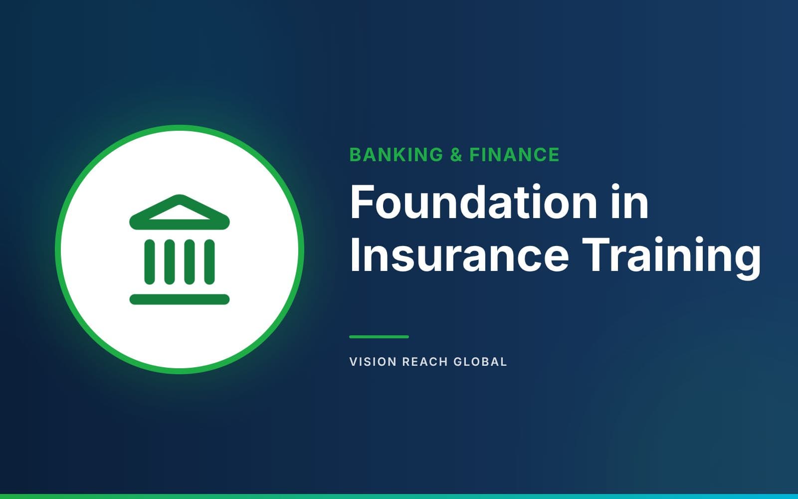 Foundation in Insurance Training Foundation in Insurance Training — course banner