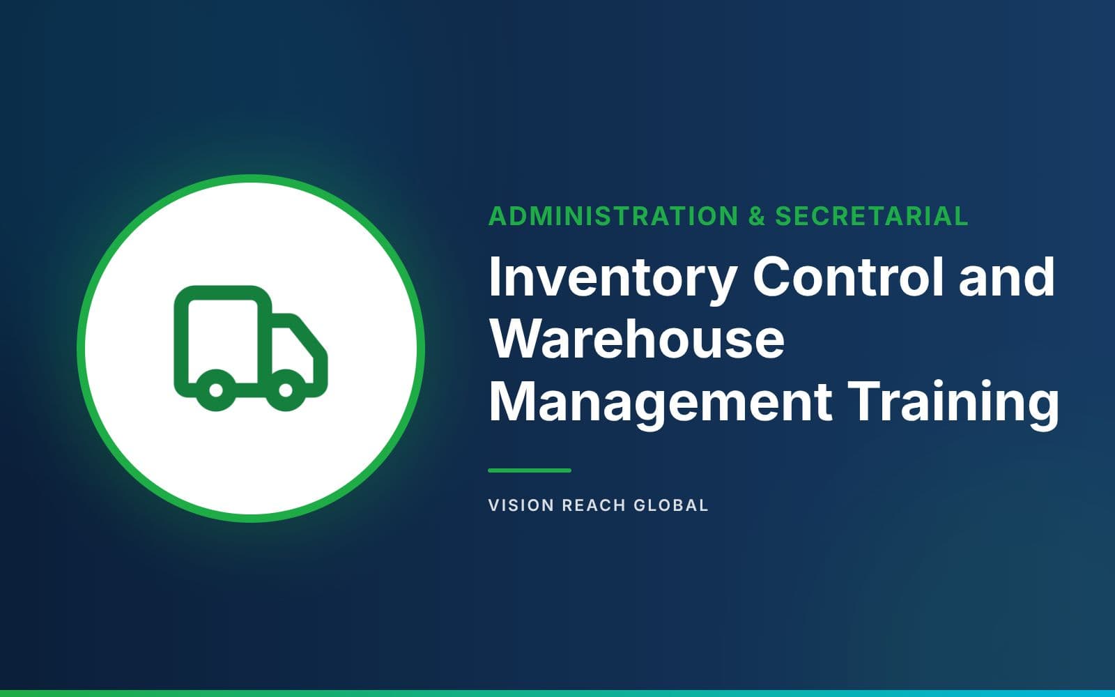 Inventory Control and Warehouse Management Training Inventory Control and Warehouse Management Training — course banner