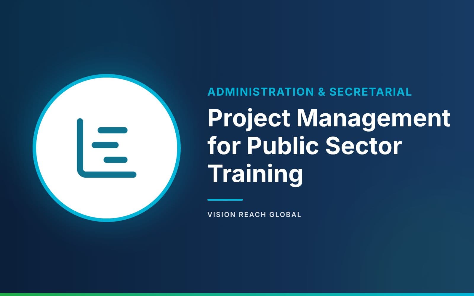 Project Management for Public Sector Training Project Management for Public Sector Training — course banner