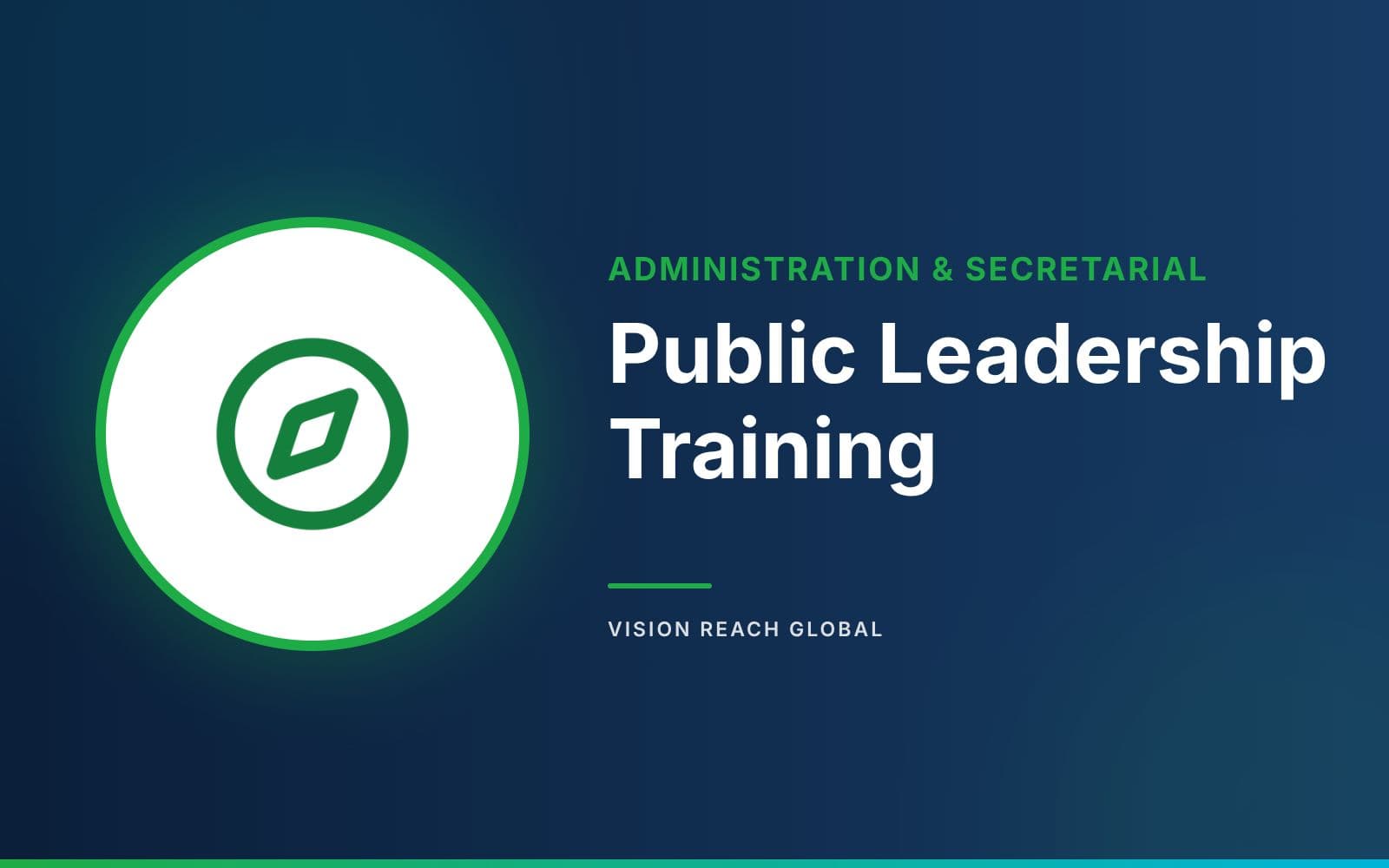 Public Leadership Training Public Leadership Training — course banner