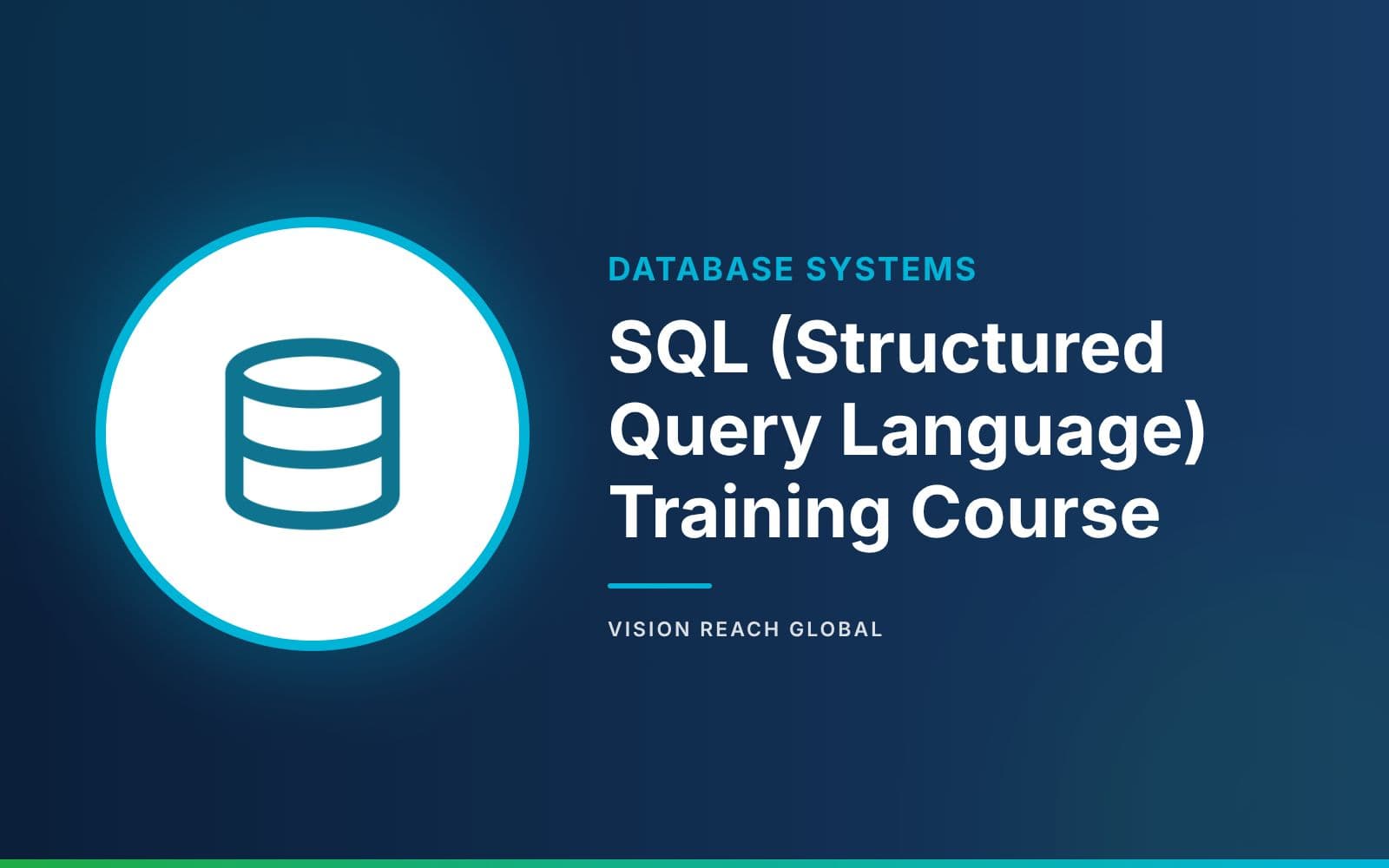 SQL (Structured Query Language) Training Course SQL (Structured Query Language) Training Course — course banner