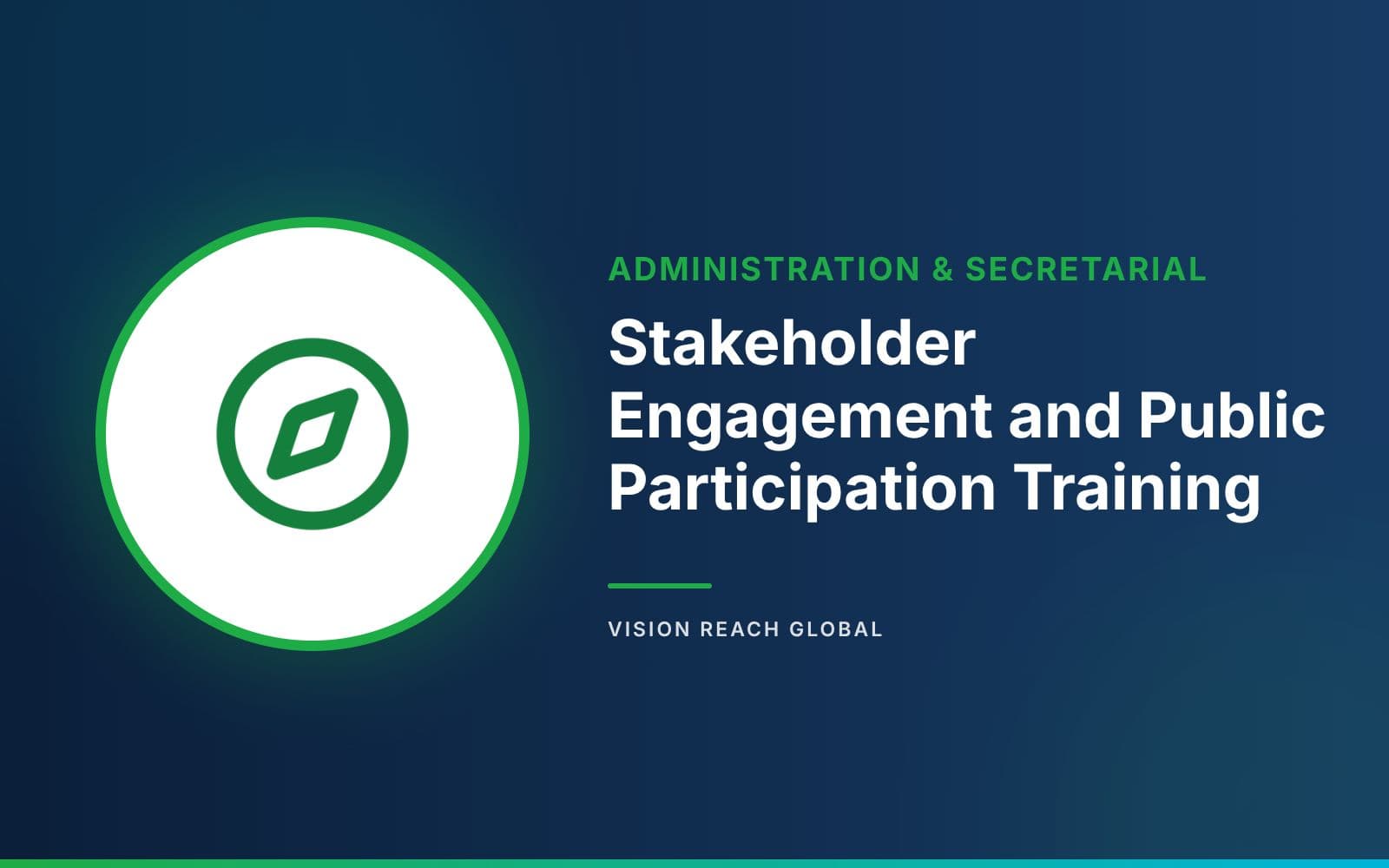 Stakeholder Engagement and Public Participation Training Stakeholder Engagement and Public Participation Training — course banner