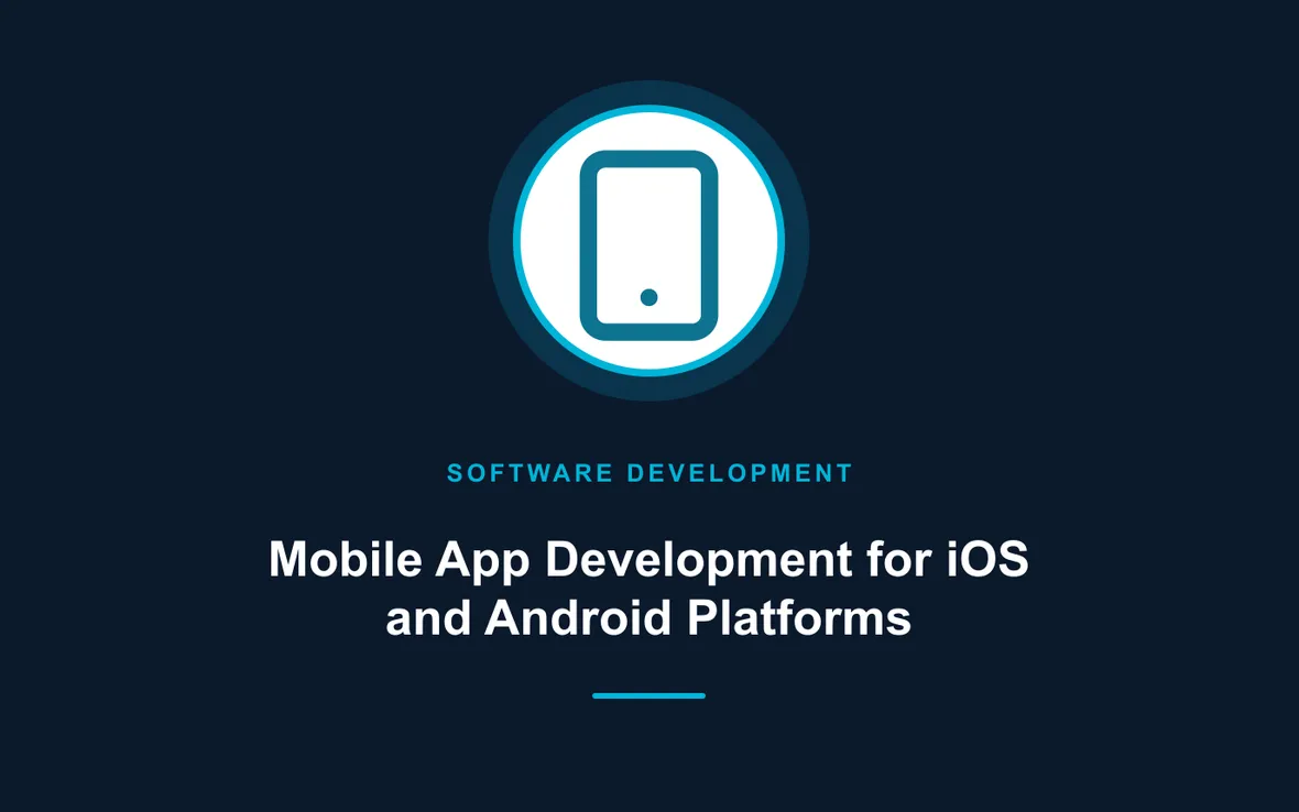 Mobile App Development for iOS and Android Platforms — Software Development and Programming training course