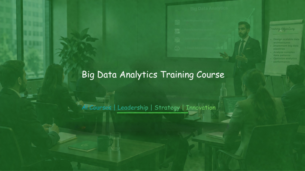 Corporate training session on big data analytics concepts and tools.