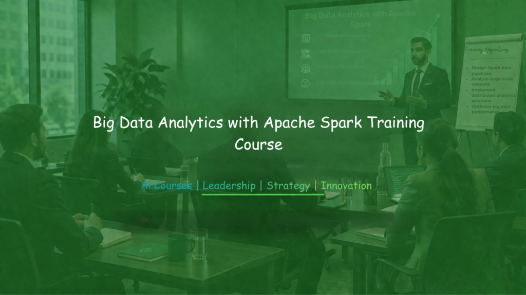 Instructor teaching Apache Spark for big data analytics in a classroom setting.
