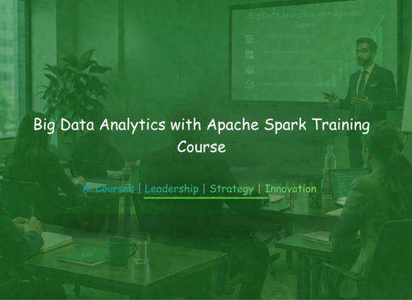 Instructor teaching Apache Spark for big data analytics in a classroom setting.