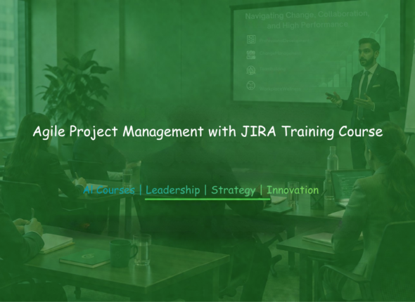 Professionals learning Agile project management and JIRA collaboration tools during an interactive corporate training session.