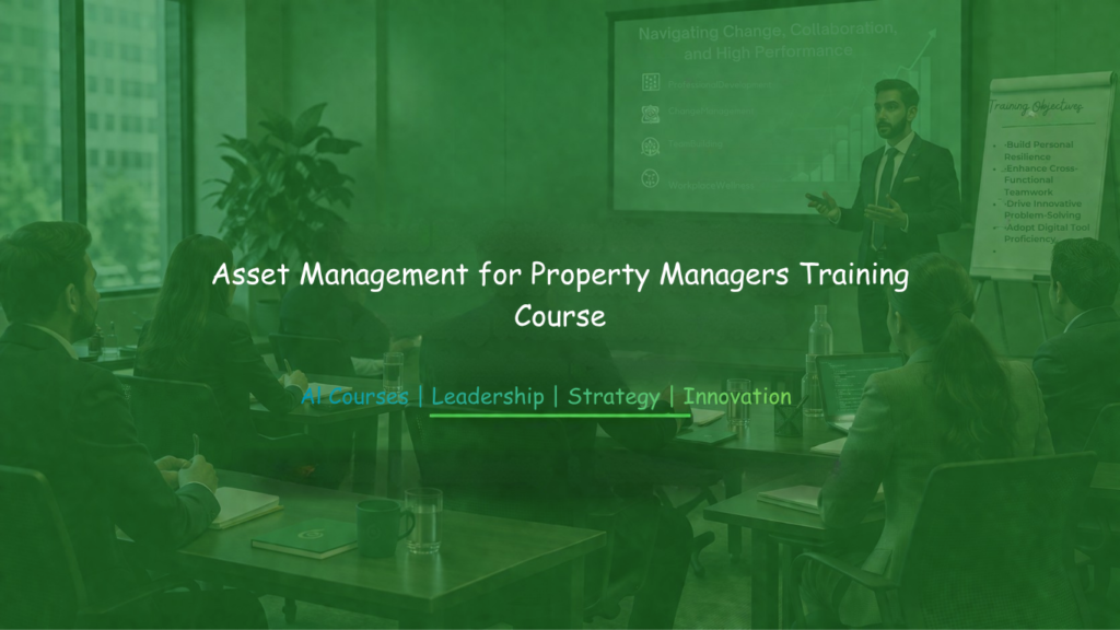 Asset management training session for property managers focused on maximizing property value and operational performance.