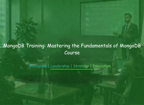 Corporate classroom session focused on MongoDB fundamentals, NoSQL databases, and document-oriented data management.