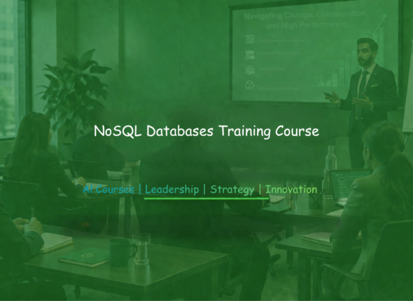Instructor delivering a NoSQL Databases Training session covering distributed databases and modern data storage systems.