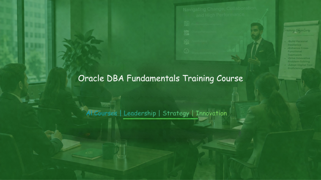 Professional Oracle DBA Fundamentals Training session focused on Oracle database administration and management.